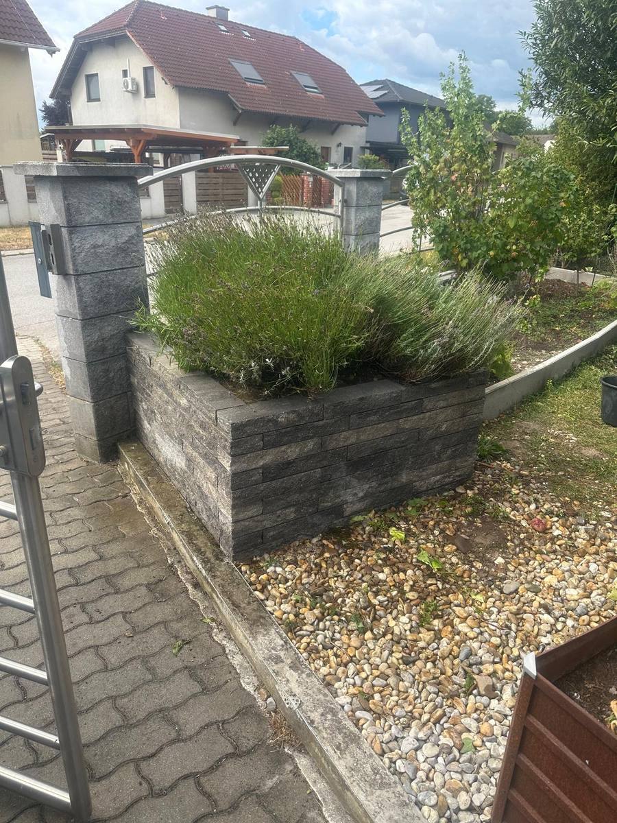 Brunnen & Gartengestaltung – Die fertige Beetgestaltung